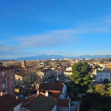 Otel Victoria Proche Stade De Rugby Et Centre Perpignan