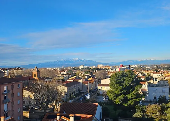 Hotel Victoria Proche Stade De Rugby Et Centre Perpignan
